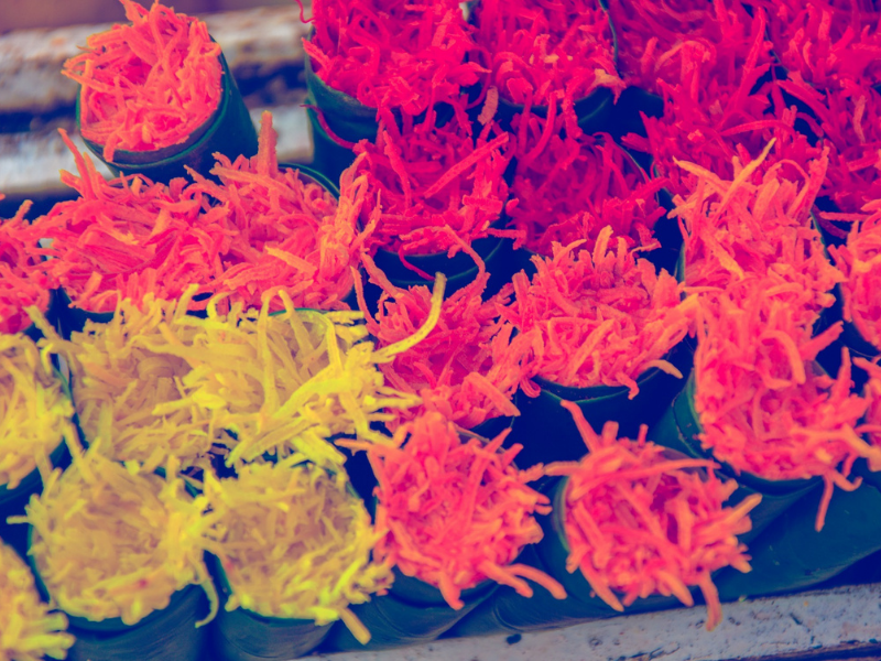 Traditional Sri Lankan colorful sweets and candies featured on Rustic Taste cultural food tour Colombo