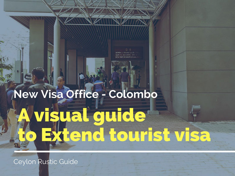 extend visa in Sri Lanka, Visitor Visa extension